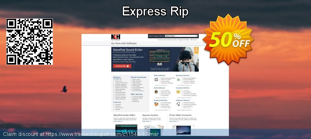 nch express rip code